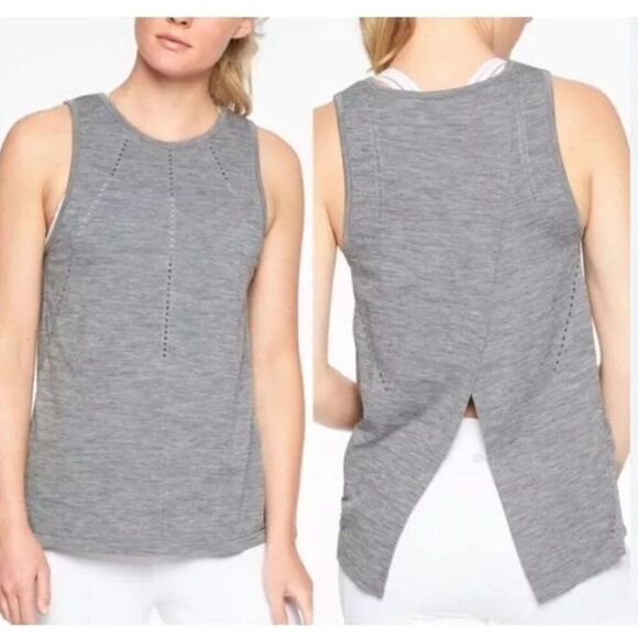 ATHLETA Foothill Seamless Tank in Grey Size S - Picture 1 of 10